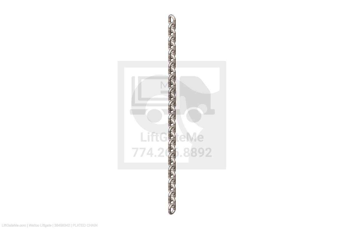 Waltco Liftgate Part Number 36458342 | plated chain