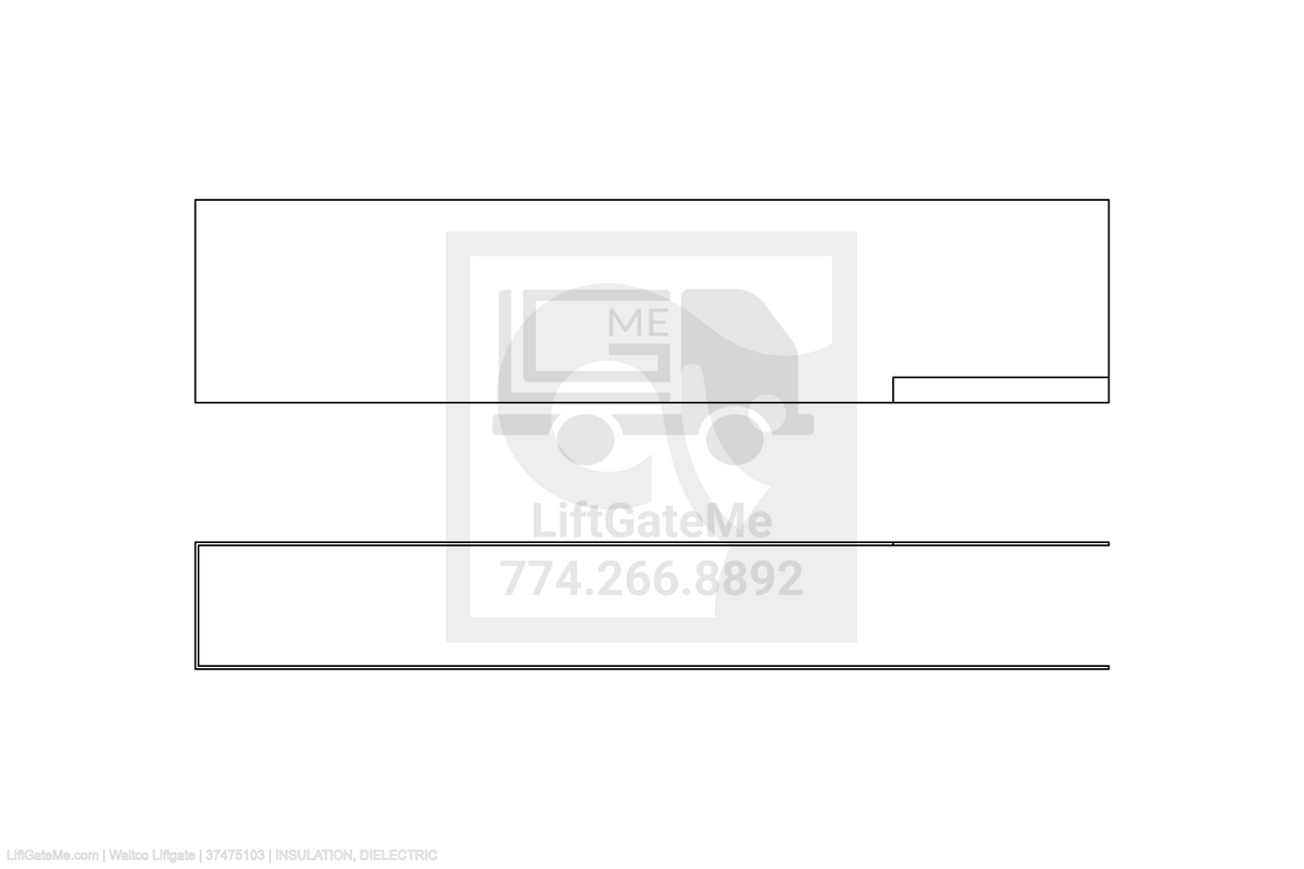 Waltco Liftgate Part Number 37475103 | insulation, dielectric