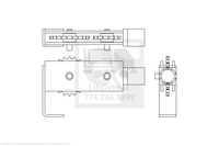 Waltco Liftgate Part Number 39026000 | shoe assembly, mdr