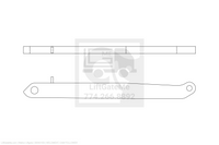 Waltco Liftgate Part Number 39540150 | weldment, cam follower