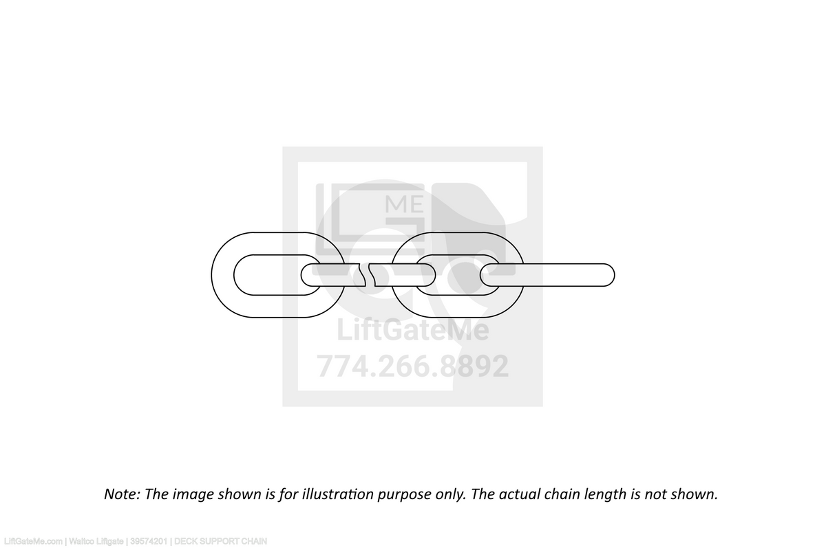 Waltco Liftgate Part Number 39574201 | deck support chain