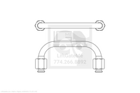 Waltco Liftgate Part Number 40494200 | fluid line