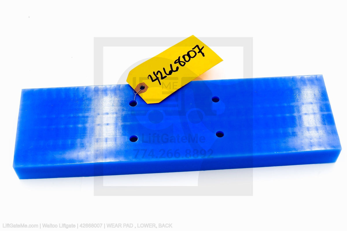 Waltco Liftgate Part Number 42668007 | wear pad , lower, back