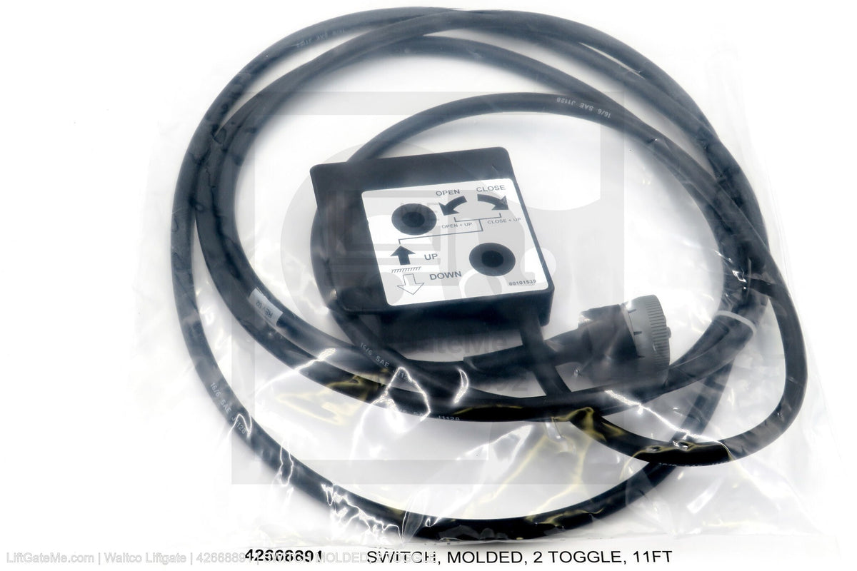 Waltco Liftgate Part Number 42668891 | switch molded, 2 toggle