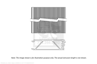 Waltco Liftgate Part Number 42668902 | al ext ctr 50mmx6x80.625