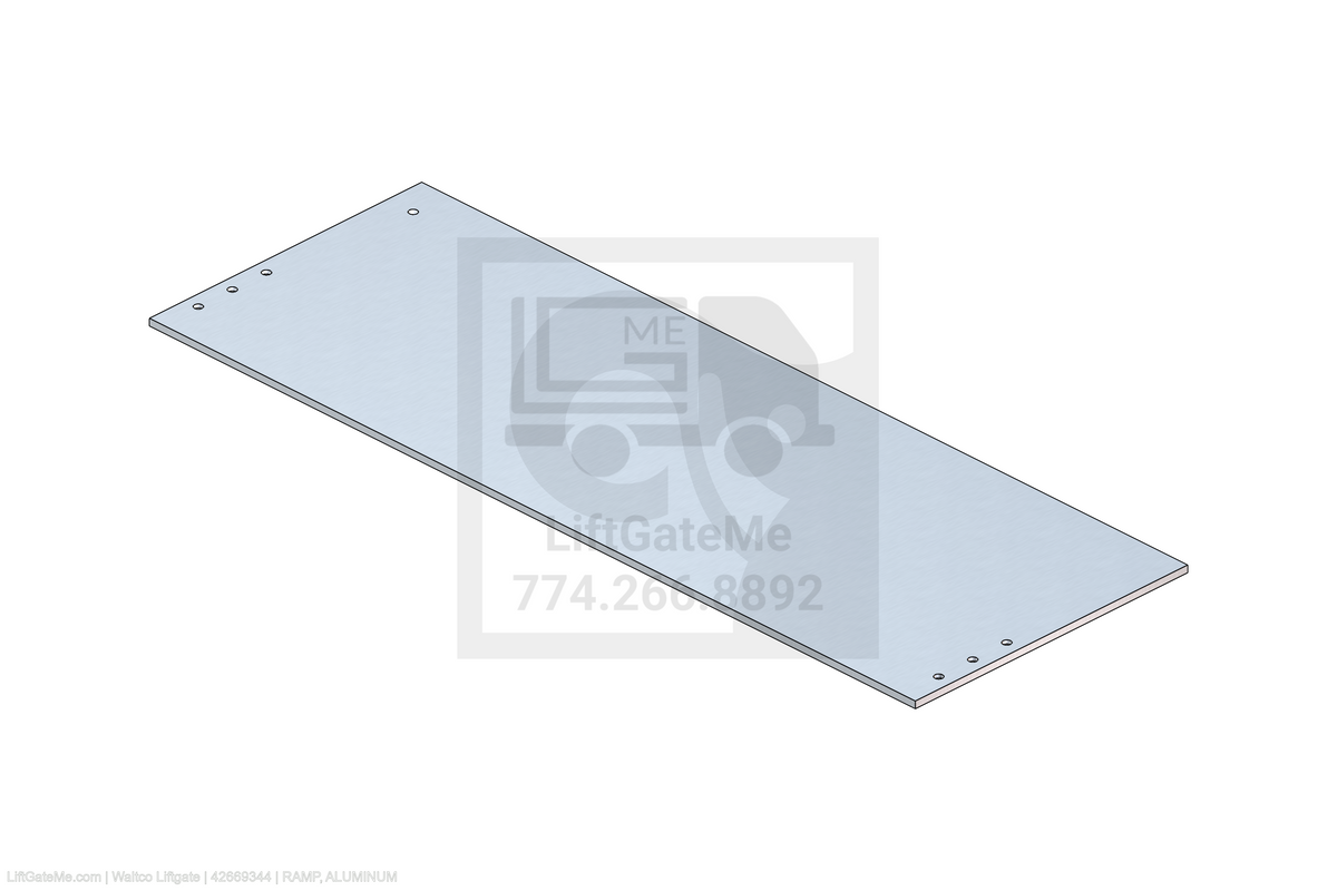 Waltco Liftgate Part Number 42669344 | ramp, aluminum