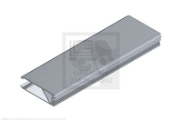 Waltco Liftgate Part Number 42701012 | alum ext, ctr, 50mm x 6" x 87