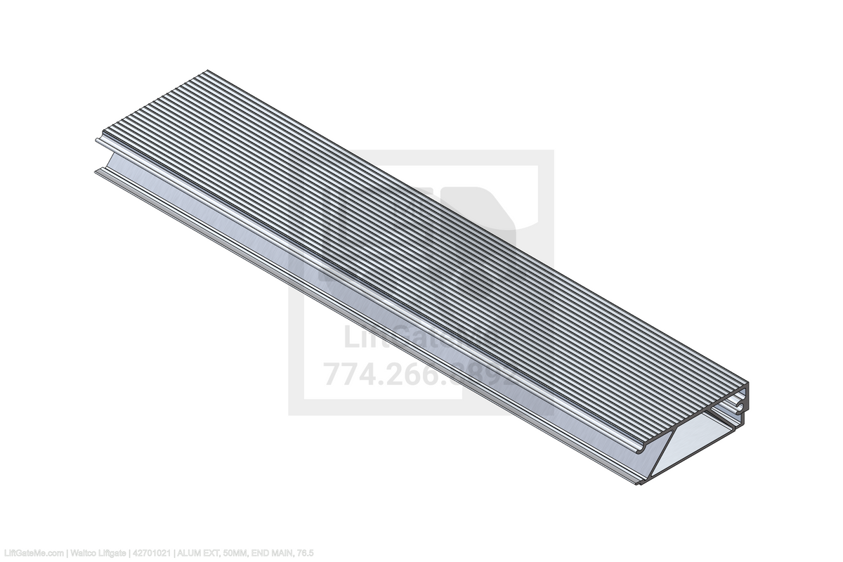 Waltco Liftgate Part Number 42701021 | alum ext, 50mm, end main, 76.5