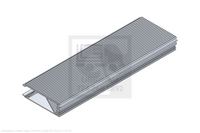 Waltco Liftgate Part Number 42701041 | alum, ext, 50mm x 6" x 78.125