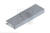 Waltco Liftgate Part Number 42701053 | alum ext, 50mm, end main, 81.0