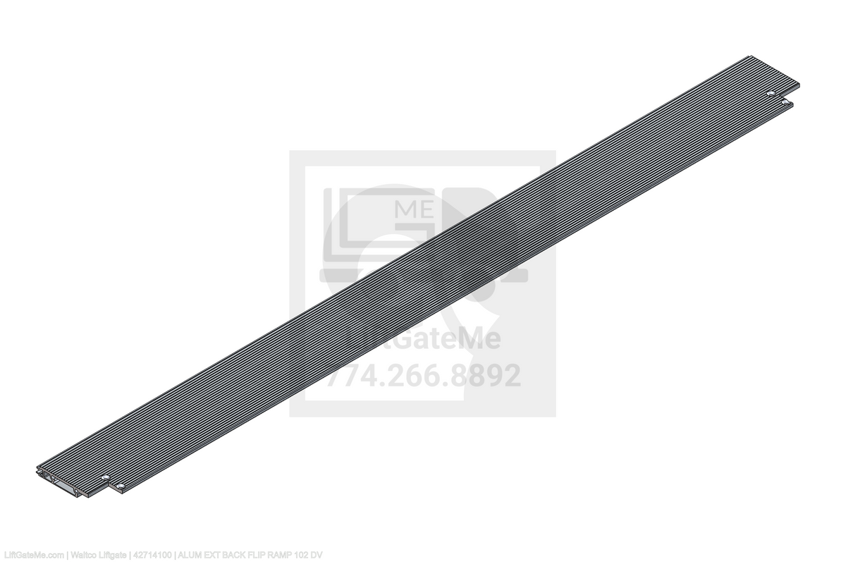 Waltco Liftgate Part Number 42714100 | alum ext back flip ramp 102 dv