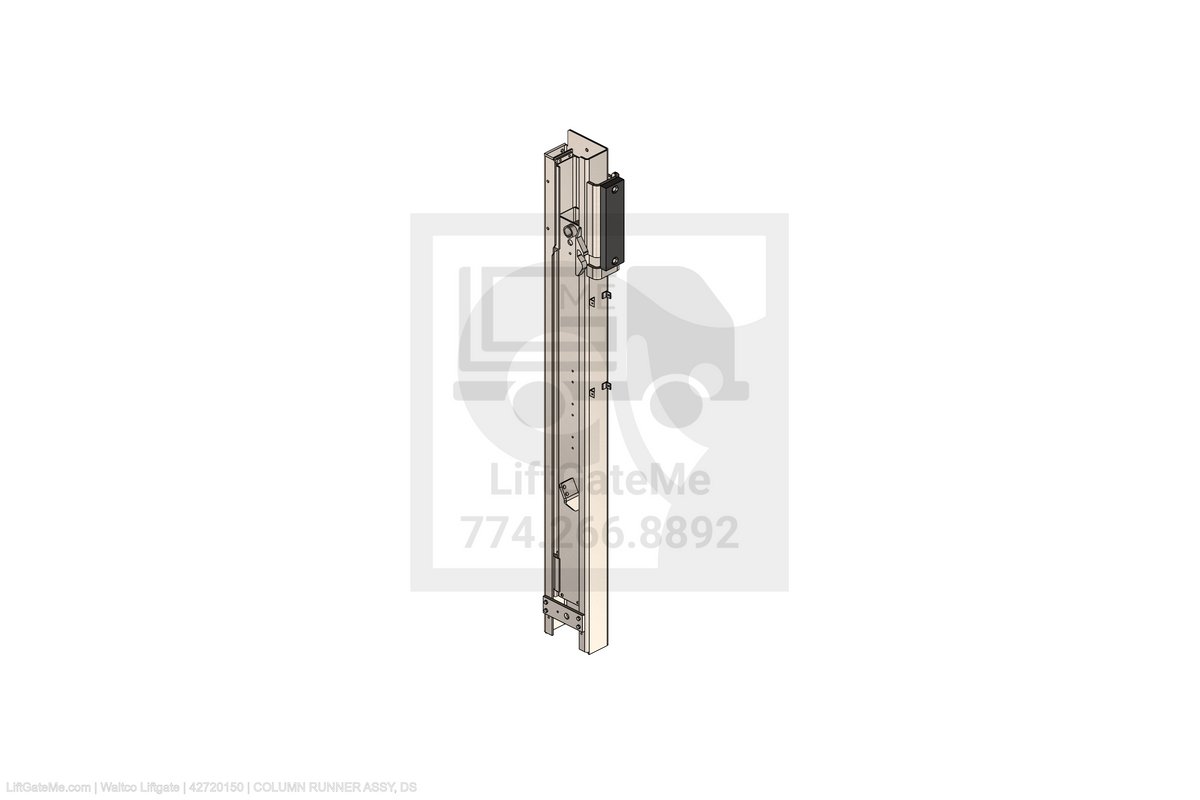 Waltco Liftgate Part Number 42720150 | column runner assy, ds