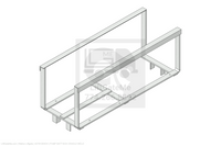 Waltco Liftgate Part Number 42791300gv | pump batt box cradle weld