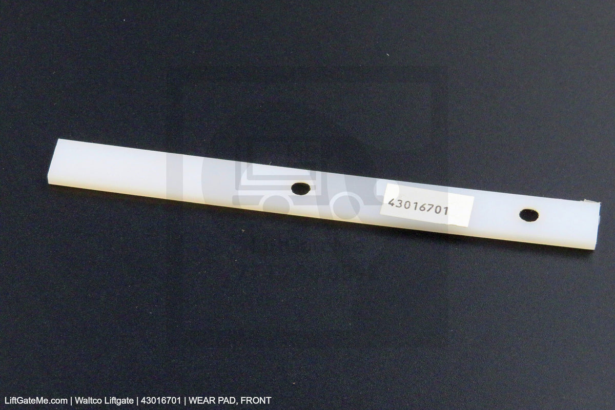 Waltco Liftgate Part Number 43016701 | wear pad, front