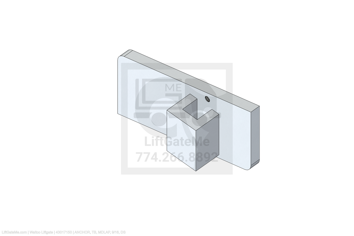 Waltco Liftgate Part Number 43017150 | anchor, tb, mdlap, 9/16, ds
