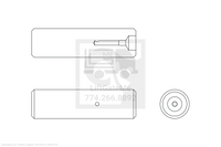 Waltco Liftgate Part Number 45516209 | hinge pin