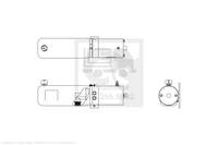 Waltco Liftgate Part Number 70400275 | hydraulic pump, 2400 psi