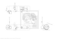 Waltco Liftgate Part Number 70401075 | hydraulic pump, 2400 psi