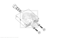 Waltco Liftgate Part Number 70401680 | valve flow divider