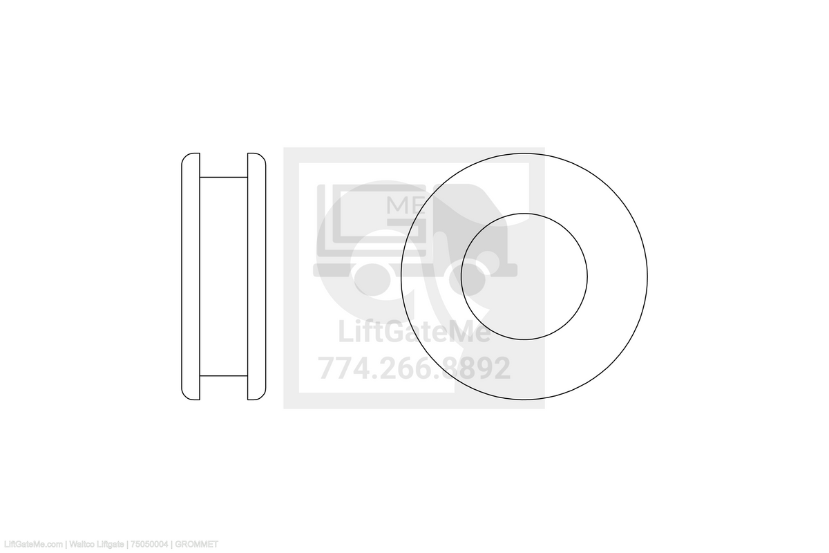 Waltco Liftgate Part Number 75050004 | grommet
