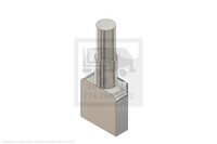 Waltco Liftgate Part Number 75082019 | terminal, male slide-on