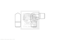 Waltco Liftgate Part Number 75082611 | elbow