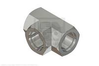 Waltco Liftgate Part Number 75082862 | tee, female sae straight thrd