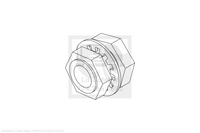 Waltco Liftgate Part Number 75082872 | bulkhead coupling