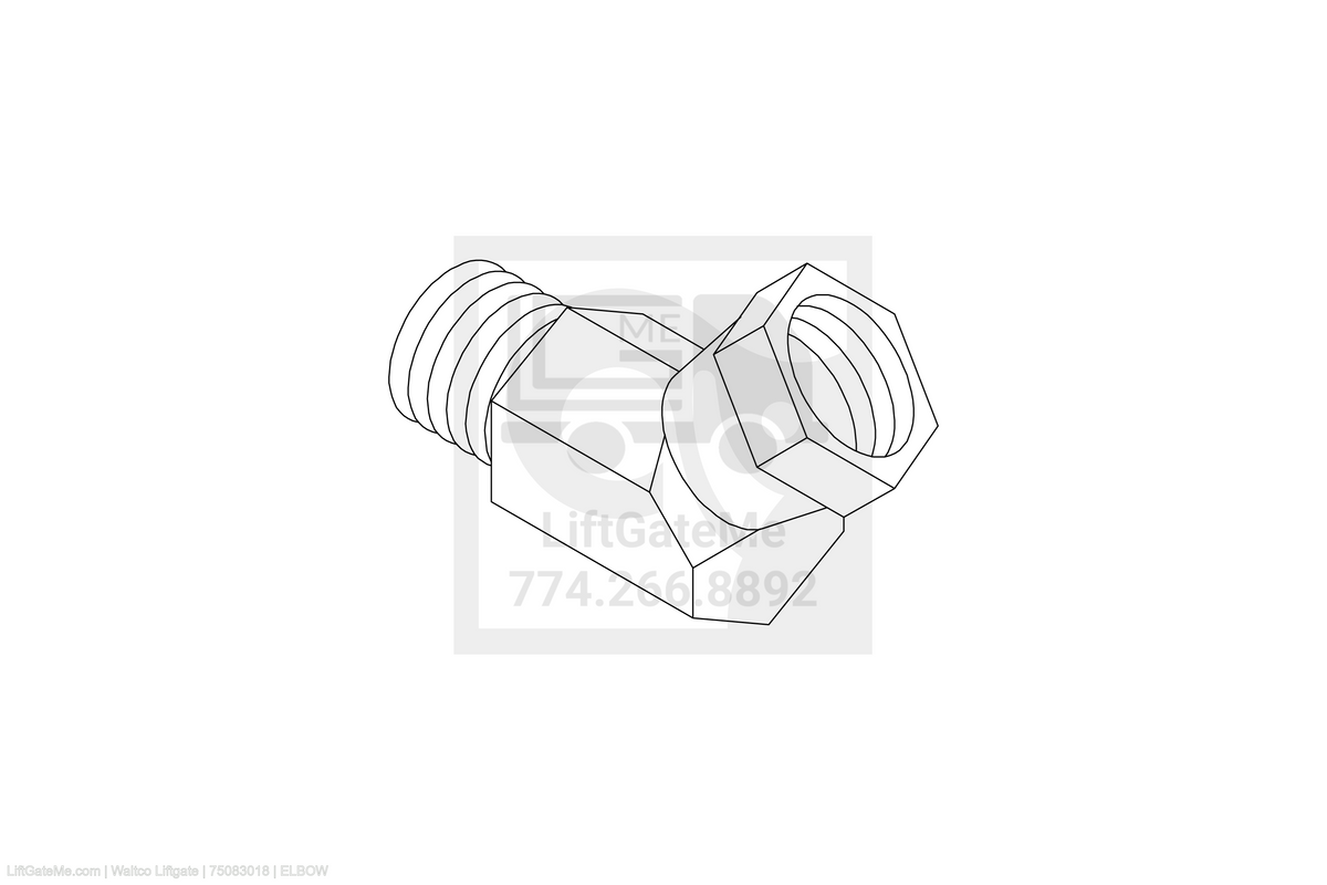 Waltco Liftgate Part Number 75083018 | elbow