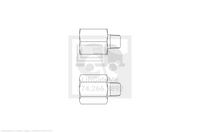 Waltco Liftgate Part Number 75083318 | reducer