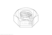 Waltco Liftgate Part Number 75085008 | hex nut