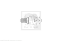 Waltco Liftgate Part Number 75085998 | screw, flat head socket