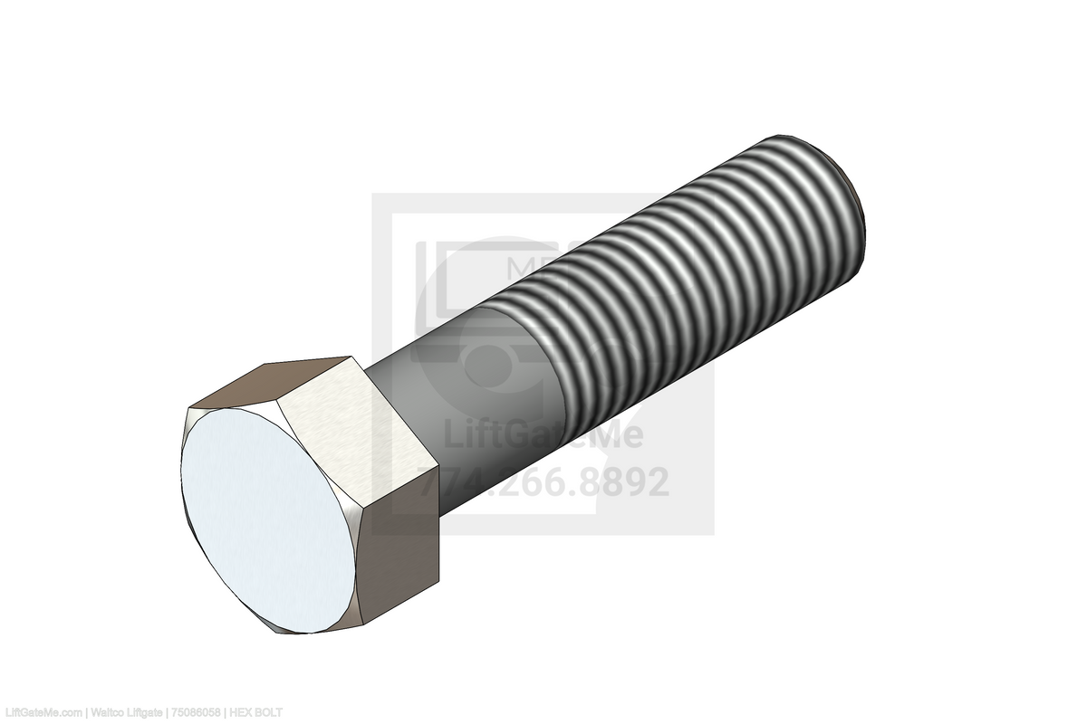 Waltco Liftgate Part Number 75086058 | hex bolt