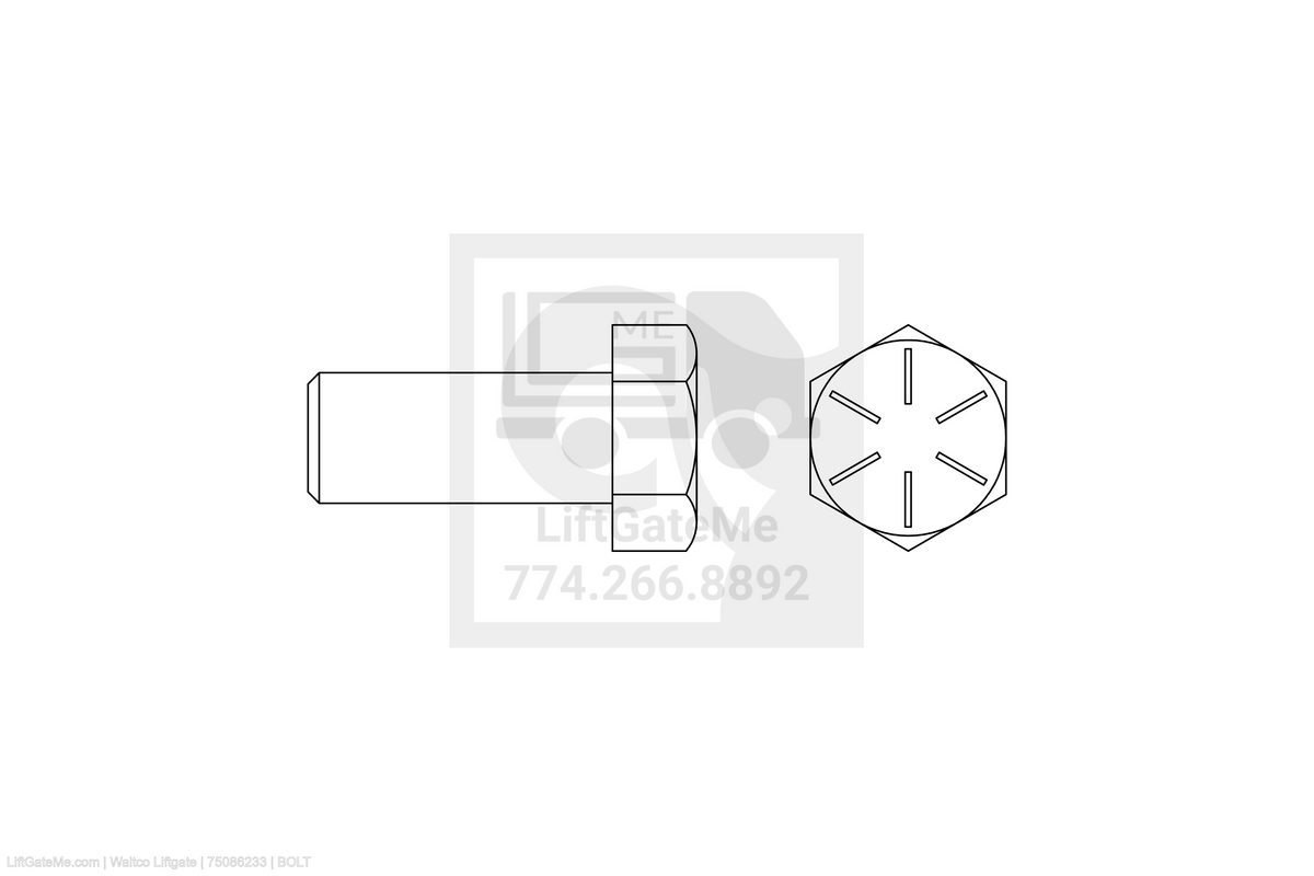 Waltco Liftgate Part Number 75086233 | bolt