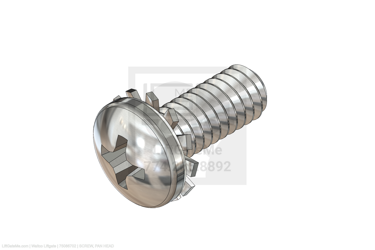 Waltco Liftgate Part Number 75086702 | screw, pan head