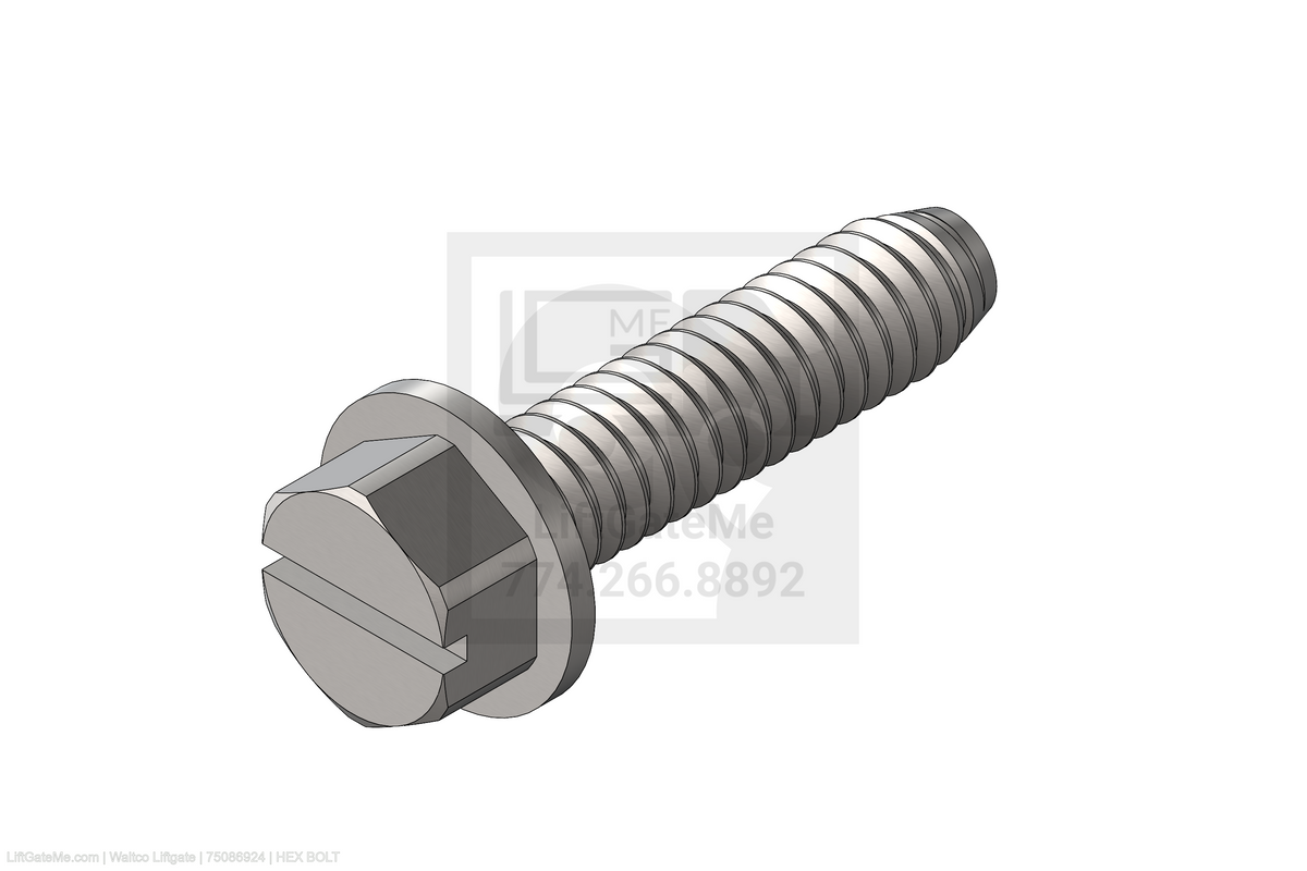 Waltco Liftgate Part Number 75086924 | hex bolt