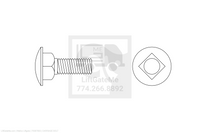 Waltco Liftgate Part Number 75087583 | carriage bolt