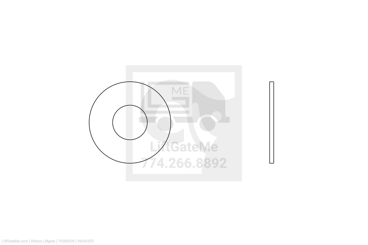 Waltco Liftgate Part Number 75088256 | washer