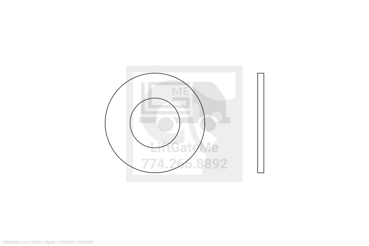 Waltco Liftgate Part Number 75088261 | washer