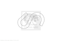 Waltco Liftgate Part Number 75089350 | "s" hook, plated