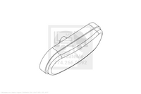 Waltco Liftgate Part Number 75089428 | tail light, red, led, s/t/t