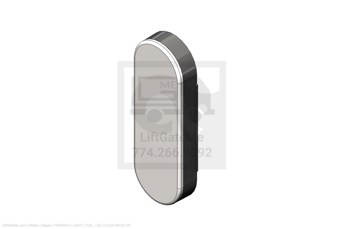 Waltco Liftgate Part Number 75089474 | light, oval, led clear back-up