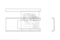 Waltco Liftgate Part Number 75089926 | bracket, controls