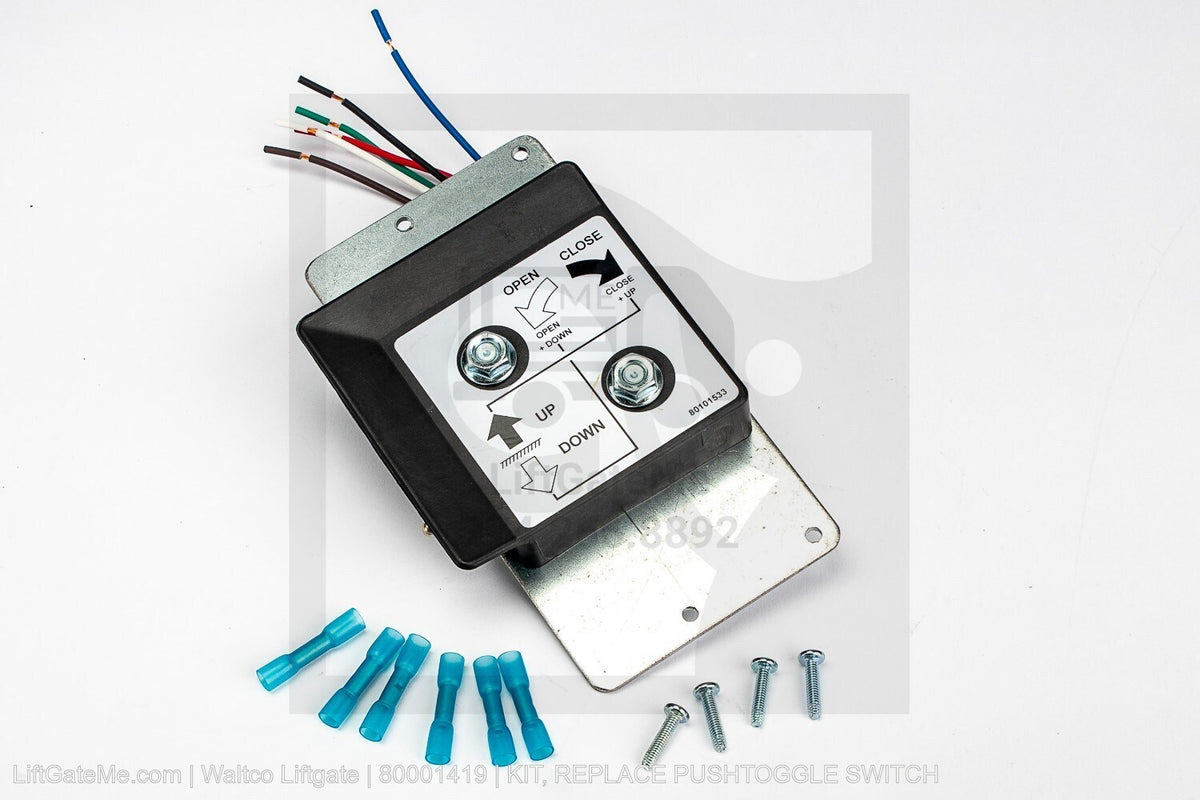 Waltco Liftgate Part Number 80001419 | kit, replace pushtoggle switch