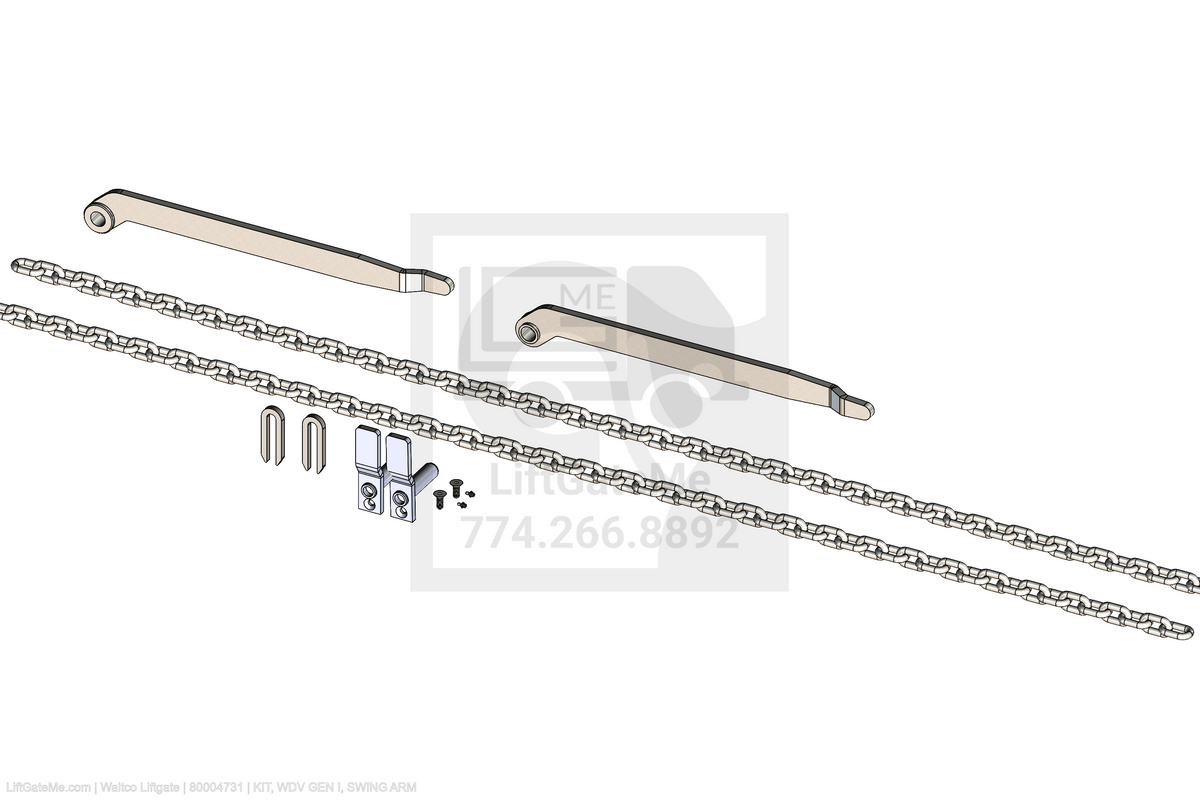 Waltco Liftgate Part Number 80004731 | kit, wdv gen i, swing arm