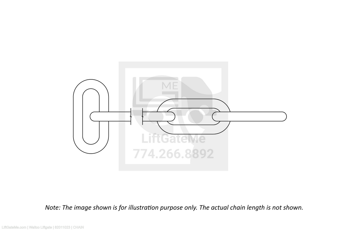 Waltco Liftgate Part Number 82011023 | chain
