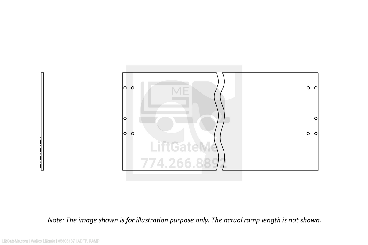 Waltco Liftgate Part Number 85803187 | adfp, ramp