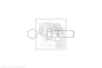 Waltco Liftgate Part Number 85803462 | hex bolt