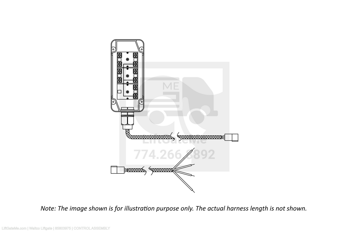 Waltco Liftgate Part Number 85803975 | control assembly