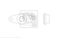 Waltco Liftgate Part Number 91019652 | flange bearing assembly